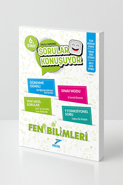 Pruva Akademi 6. Sınıf Fen Bilimleri Sorular Konuşuyor | Video Çözümlü Yeni N...