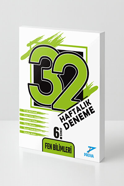 Pruva Akademi 6. Sınıf Fen Bilimleri 32 Haftalık Deneme | Video Çözümlü Hafta...