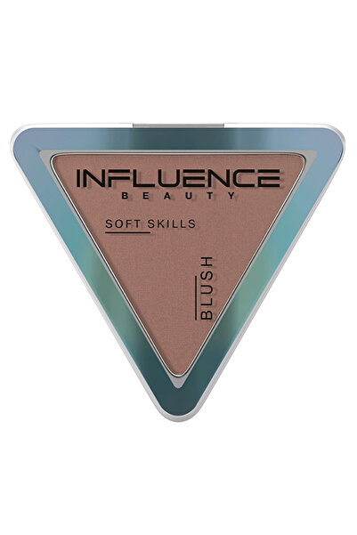 Influence Beauty Compact Blush Soft Skills Allık 06 Mocha Rose - Buildable Co...