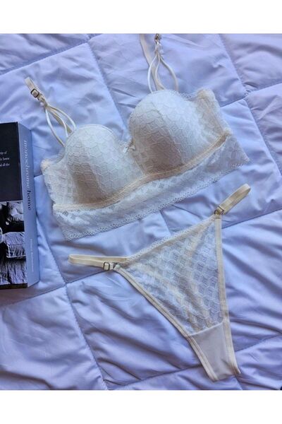 SİLVER MİRROR Lotus Lace Suit