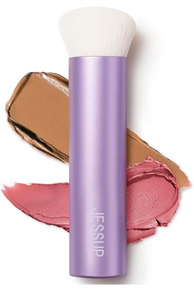 Jessup Foundation Brush for Liquid Makeup, Face Kabuki Makeup Brush for Conto...