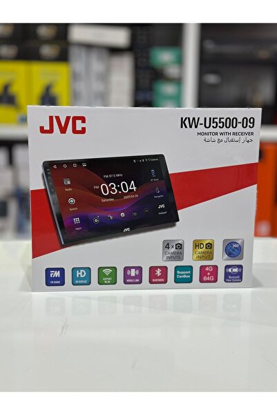 Kenwood JVC Car Android System KW-U3500-09 Wireless Carplay Bluetooth Connectivity
