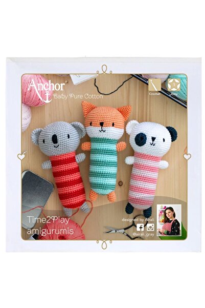Anchor Vreme za igru Amigurumi set za heklanje igračka za bebe