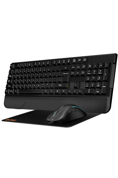 porodo Porodo - 4-in-1 Gaming Kit: Keyboard, Headset, Mouse, and Mouse Pad