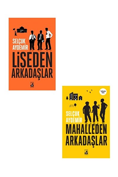 Küsurat Yayınları Selçuk Aydemir Liseden Arkadaşlar + Mahalleden Arkadaşlar (...