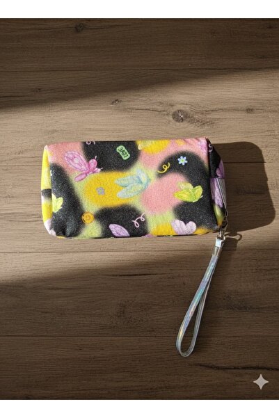 TChic Shiny Butterfly Patterned Makeup Bag