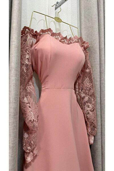 qmhafst Barbie dress with lace sleeves