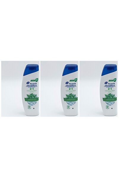 Head & Shoulders Regular HEAD&SHOULDERS SHAMPOO 330ML 2 IN 1 MENTHOL FRESH - 3 PIECES