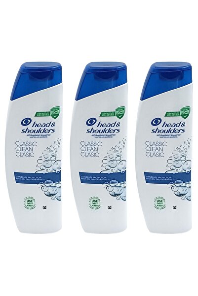 Head & Shoulders Regular HEAD&SHOULDERS SHAMPOO 330ML CLASSIC CLEAN - 3 PIECES