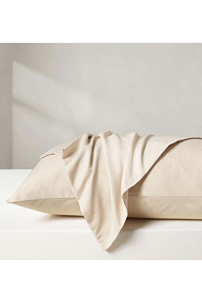 Melen Treated Microfiber Pillowcase Set - 2 Pieces - 75x50 - Zoita - Beige