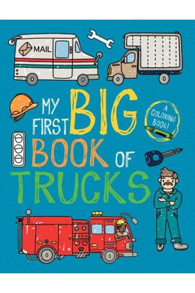Little Bee Books Prima mea mare carte despre camioane
