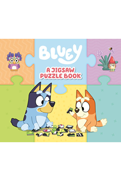 Penguin Young Readers Licenses Bluey: O carte cu puzzle-uri: Include 4 puzzle...