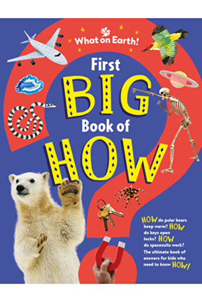 What On Earth Books Prima mare carte despre cum: Cum se încălzesc urșii polari? Cum deschid cheile lacătele? Cum funcționează costumele spațiale?