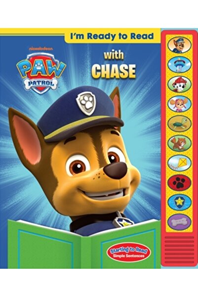 Phoenix Patrula Cățelușilor - Sunt gata să citesc cu cartea cu sunete Chase - Play-A-Sound - Pi Kids