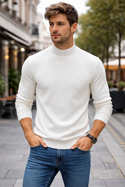 MODA Erkek Kışlık Basic Boğazlı