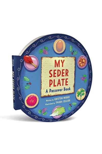 Clarion Books Cartea mea cartonată în formă de farfurie Seder