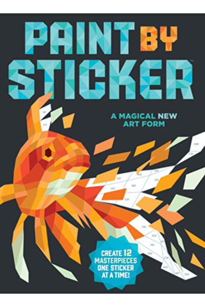 Prentice Hall Pictează cu autocolant: Creează 12 capodopere, câte un autocola...