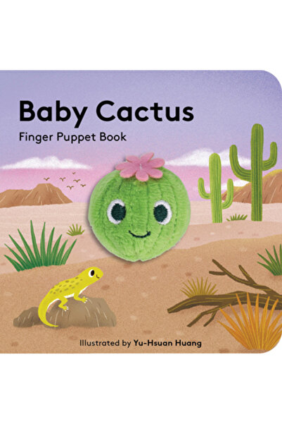 Chronicle Books Bebeluș de cactus: Carte cu păpuși de deget