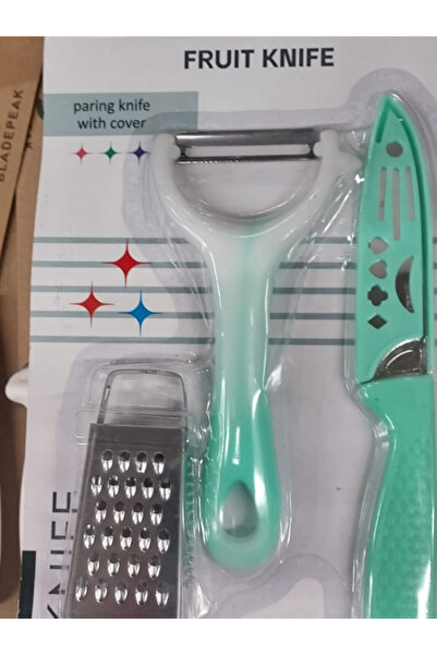 metalocasnice Set bucatar cu minirazatoare, curatator legume-fructe si cutit foarte ascutit