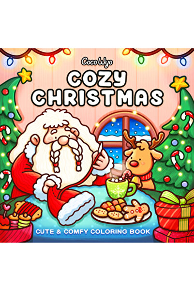 Random House Crăciun Confortabil: Carte de Colorat pentru Adulți și Copii