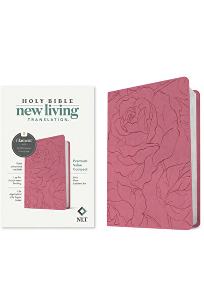 Tyndale House Publ Biblia compactă NLT Premium Value, ediție cu filament (imp...