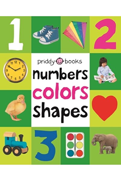 Priddy Books Numere, Culori, Forme
