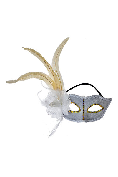 Clayre & Eef Multicolored Venetian Decorative Mask 22x9x21 cm