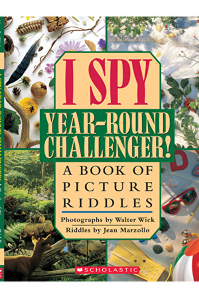 Cartwheel Books I Spy Challenger pe tot parcursul anului!: O carte cu ghicito...