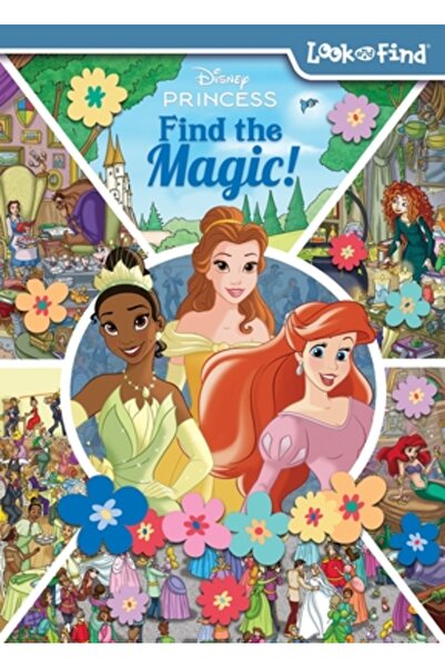 pi kids Prințesa Disney: Descoperă magia! Caută și găsește