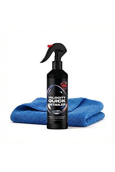 Color N Drive Velocity Quick Detailer Hızlı Cila Spreyi 400ml – Toz İtici, Le...