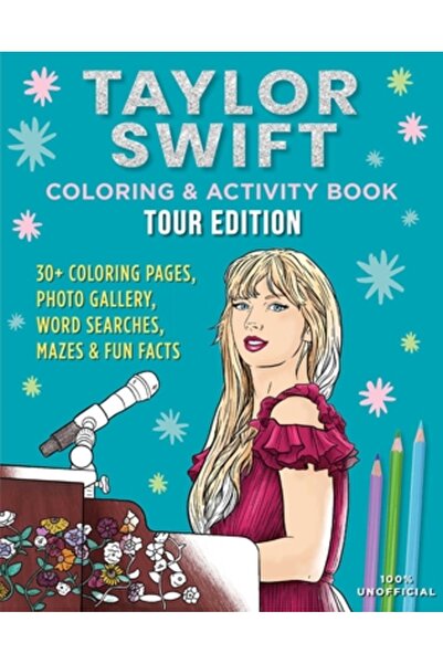 Thunder Bay Pr Carte de colorat și activități Taylor Swift: Ediția Turneu