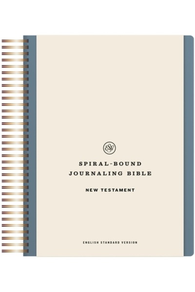 Crossway Books Biblia ESV cu jurnal spiralat, Noul Testament (copertă cartonată)
