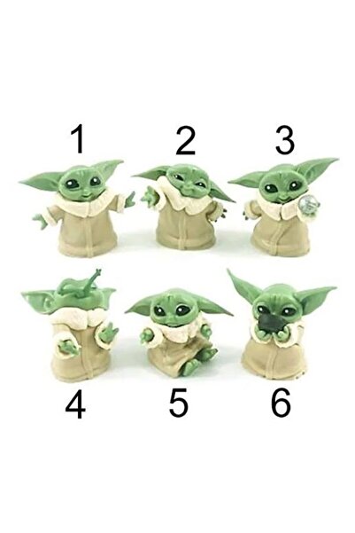 C&On Design Star Wars 3d Baby Yoda Mini Figür Oyuncak 6cm 1 Adet