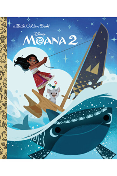 Random House Disney Disney Moana 2 Mica Carte de Aur