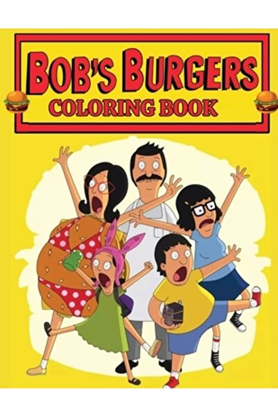 INDEPENDENT CAT Cartea de colorat Bob's Burgers: Carte de colorat cu tematică de cultură pop pentru fanii lui Bob's Burgers