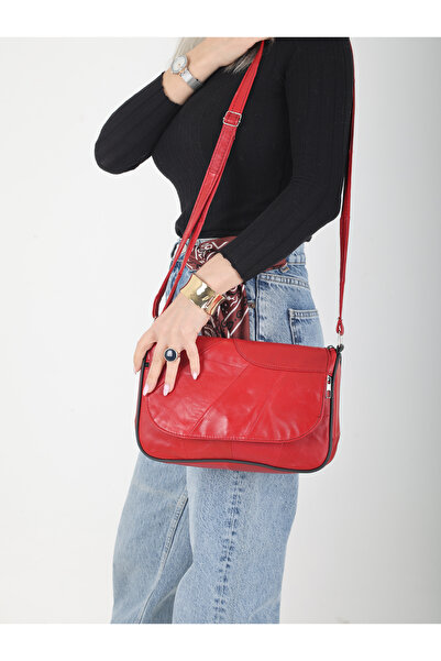 Erzeno Genuine Leather Women's Shoulder and Messenger Bag