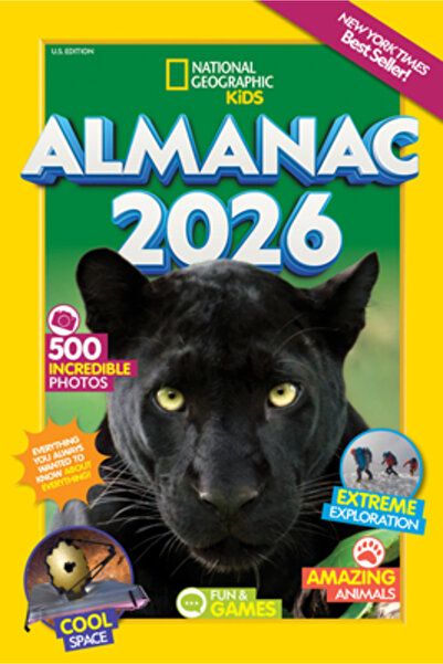 Natl Geographic Soc Almanahul National Geographic pentru copii 2026