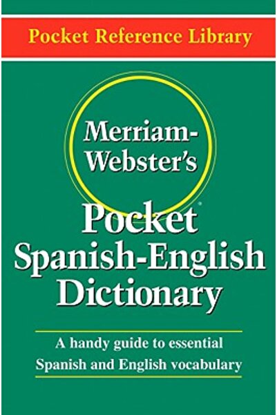 Merriam-Webster Dicționar de buzunar spaniol-englez