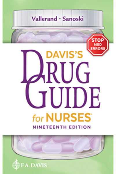 F A Davis Co Ghidul de medicamente Davis pentru asistente medicale