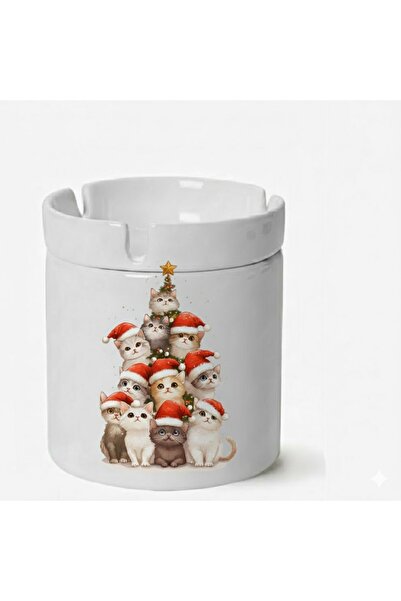 sartre art Seria Blue Blanc "Crăciun pisică lerimm Design "Designed by Söndür...