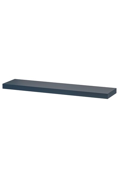 AZOZ MERCHLY Wall shelf, black-blue, 110 x 26 cm
