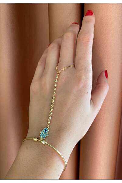 nunu takı Fatma Ana Eli Charmlı Kelepçe Şahmeran