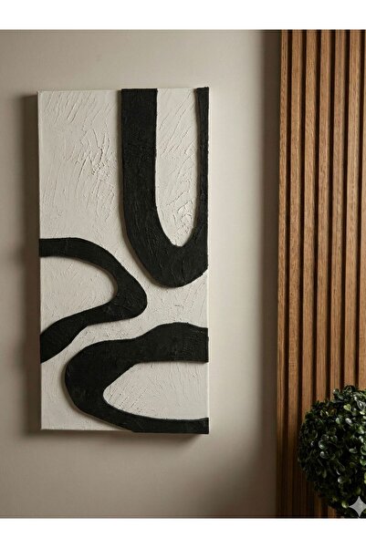 AURARTSTUDİO 3D KABARTMALI ABSTRACT SANAT TABLOSU - MİNİMALİST SALON VE OFİS ...