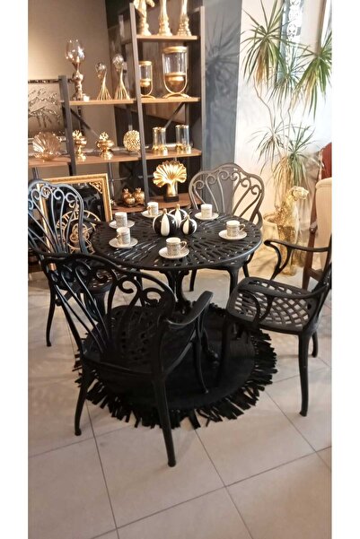 YalçınTicaret Aliminyum döküm sandalye masa