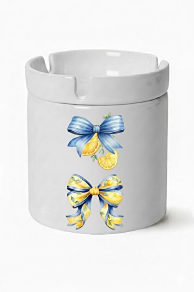 sartre art Σειρά Blue Blanc "Σχέδιο Κορδέλας " Αντιπυρικό Τασάκι Στάχτης Αλόγ...