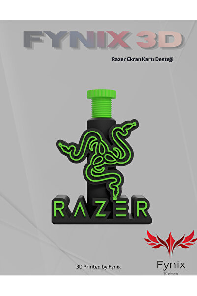Fynix 3D Razer Ekran Kartı Destek Aparatı – Ayarlanabilir GPU Tutucu