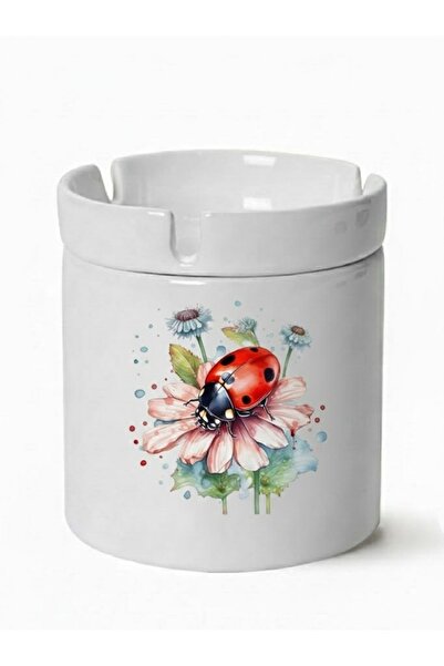 sartre art Σειρά Blue Blanc "Uğurum Tasarımlı" Άοσμο Τασάκι Στάχτης Σχεδιασμέ...