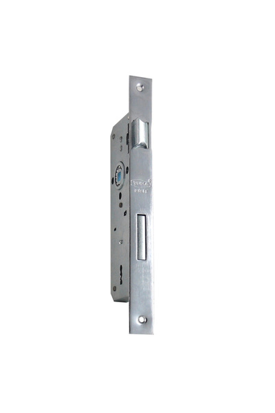 shopwave 35 mm flush mount room lock with bearing, nickel finish
