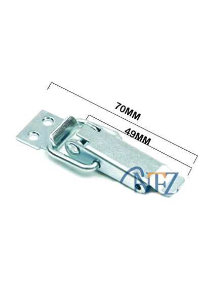shopwave Zinc alloy box, box clip - small, 1 piece