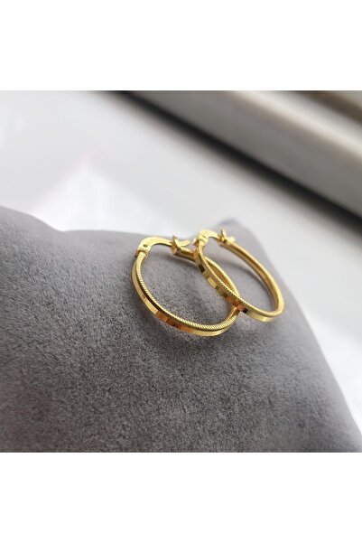 simurg jewellery Altın Kaplama Gümüş Ajda Küpe